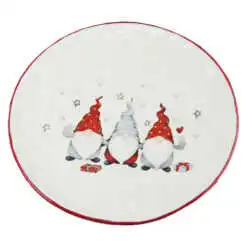 Platou rotund din ceramica 22 CM