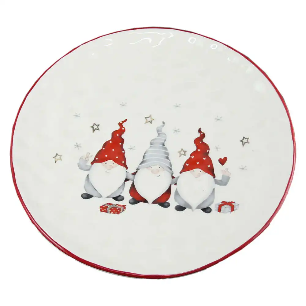 Platou rotund din ceramica 22 CM