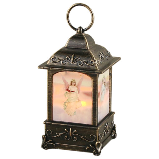 Felinar decorativ cu led din plastic 7x12 CM