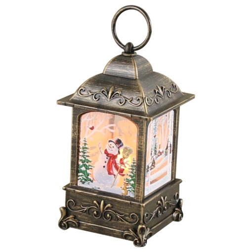 Felinar decorativ cu led din plastic 7x12 CM