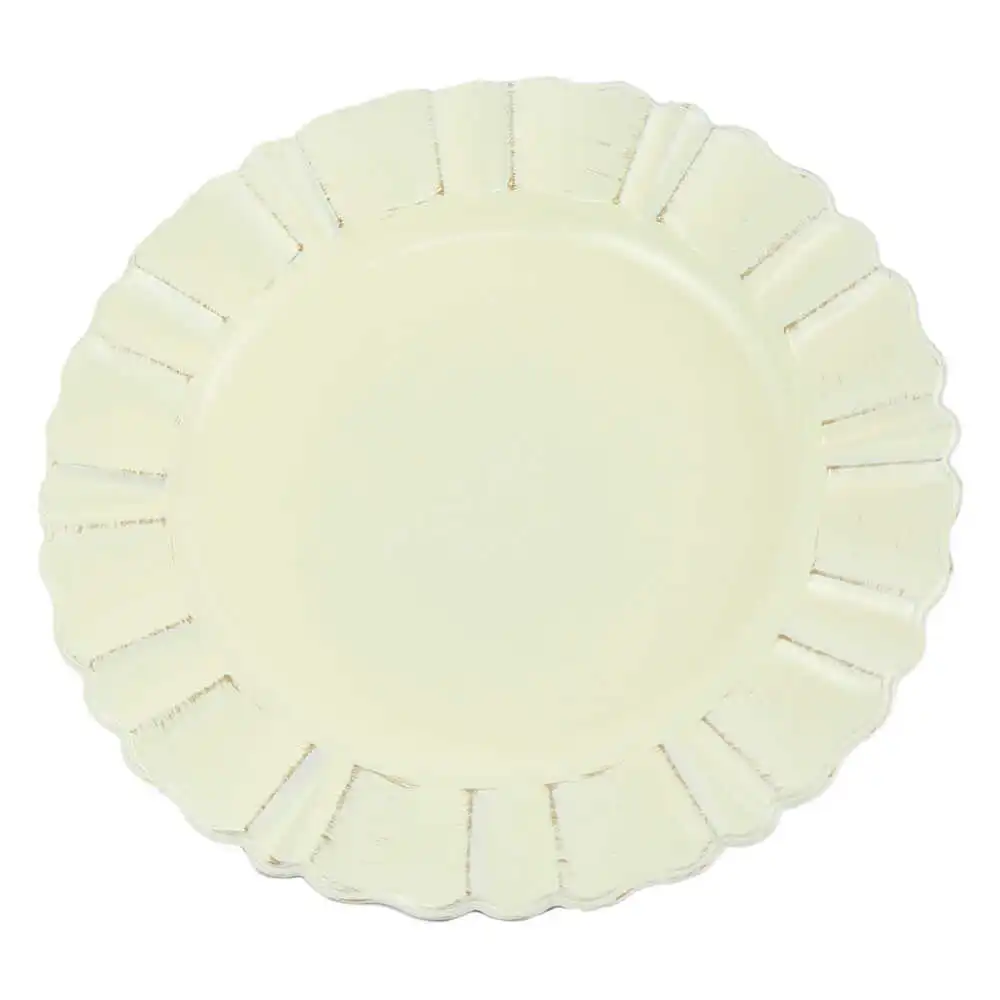 Tava rotunda ondulata din plastic 33 CM Tava rotunda ondulata din plastic 33 CM