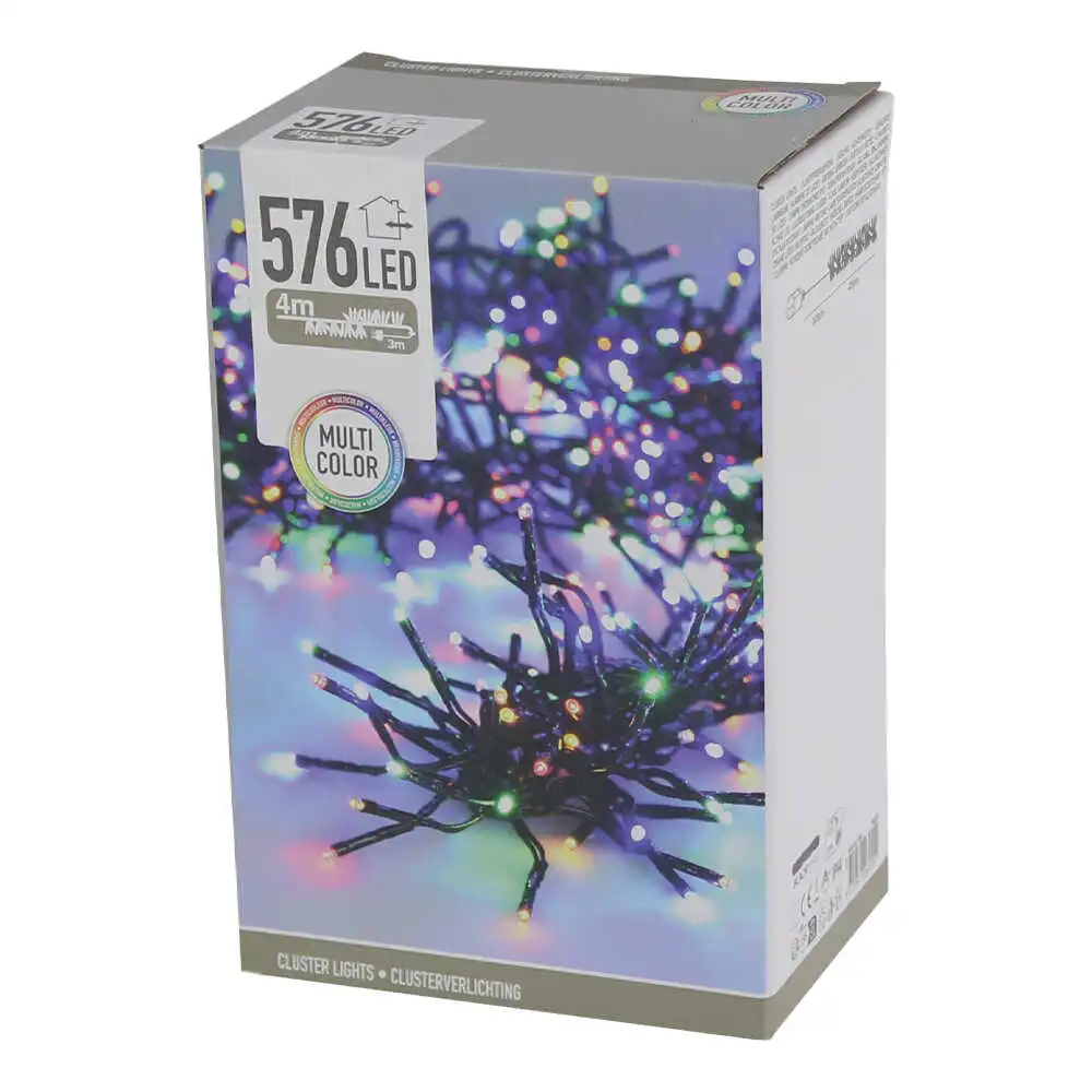 Instalatie Craciun cu 576 de leduri colorate Instalatie Craciun cu 576 de leduri colorate