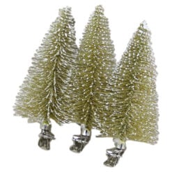 Set 3 decor bradut cu clips 5?10 CM