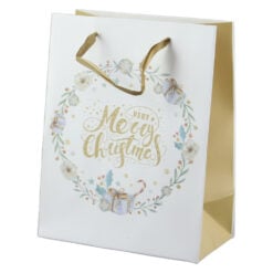 Punga cadou din hartie 18x23 CM "Very Merry Christmas"