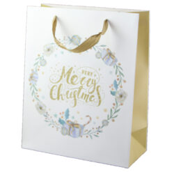 Punga cadou din hartie 26x32 CM "Very Merry Christmas"