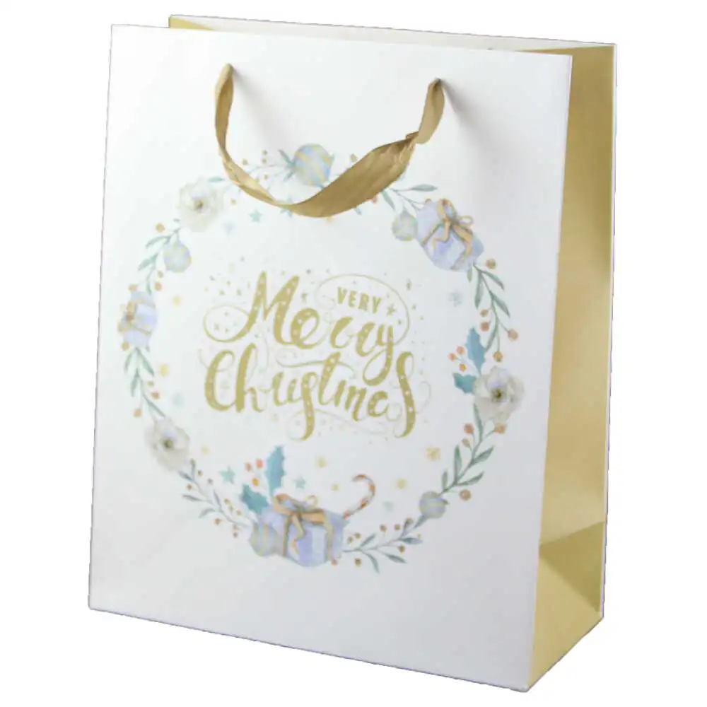 Punga cadou din hartie 26x32 CM "Very Merry Christmas"