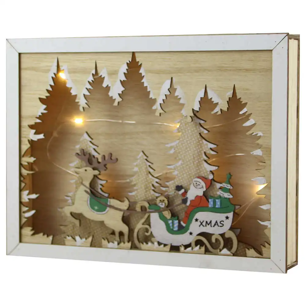 Decoratiune Sceneta de Craciun cu led Xmas Decoratiune Sceneta de Craciun cu led Xmas