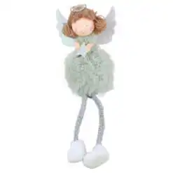 Figurina Craciun Ingeras cu steluta 18 CM