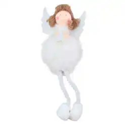 Figurina Craciun Ingeras cu steluta 18 CM