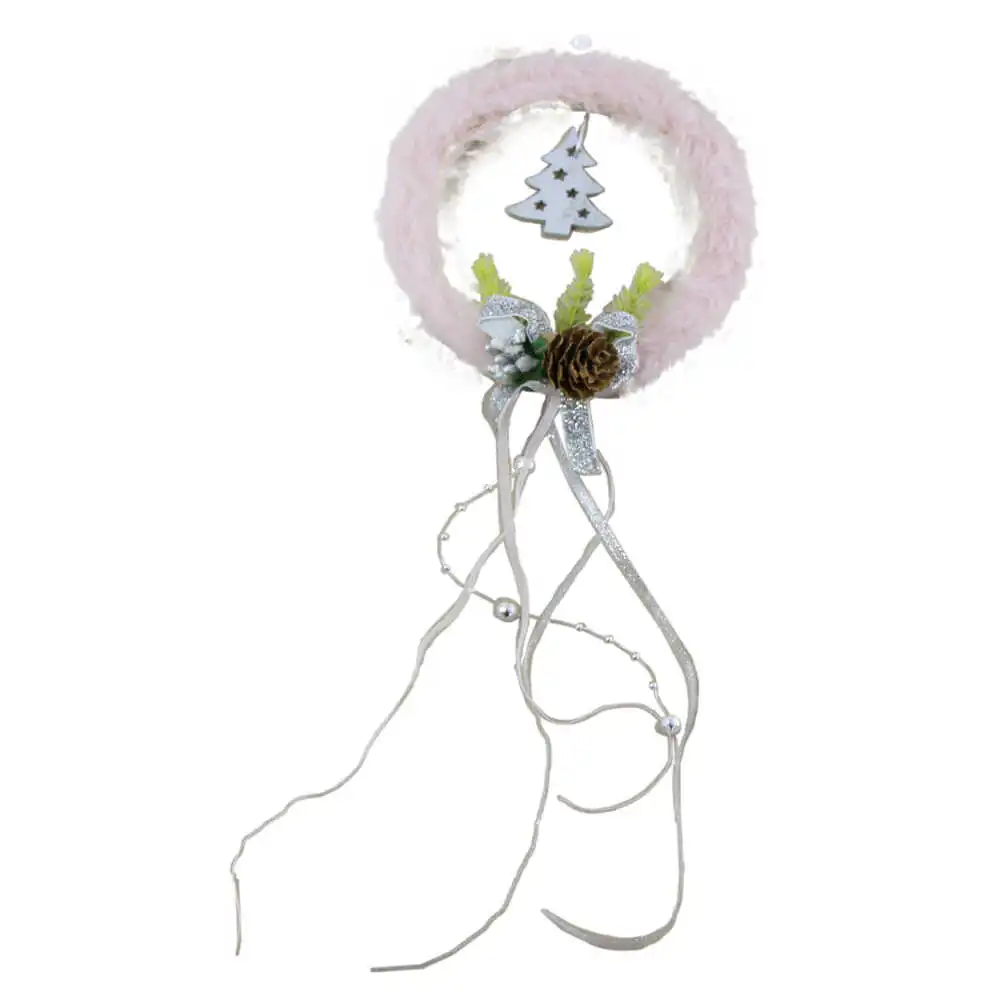 Coronita decorativa cu blana 13x40 CM
