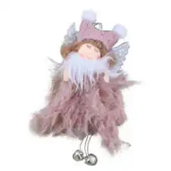 Ornament de brad Ingeras cu clopotei 16 CM