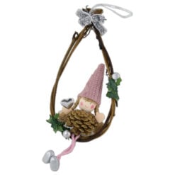 Decor pentru usa cu figurina Con de brad 9x22 CM