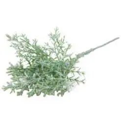 Pick creanga verde cu glitter 25 CM