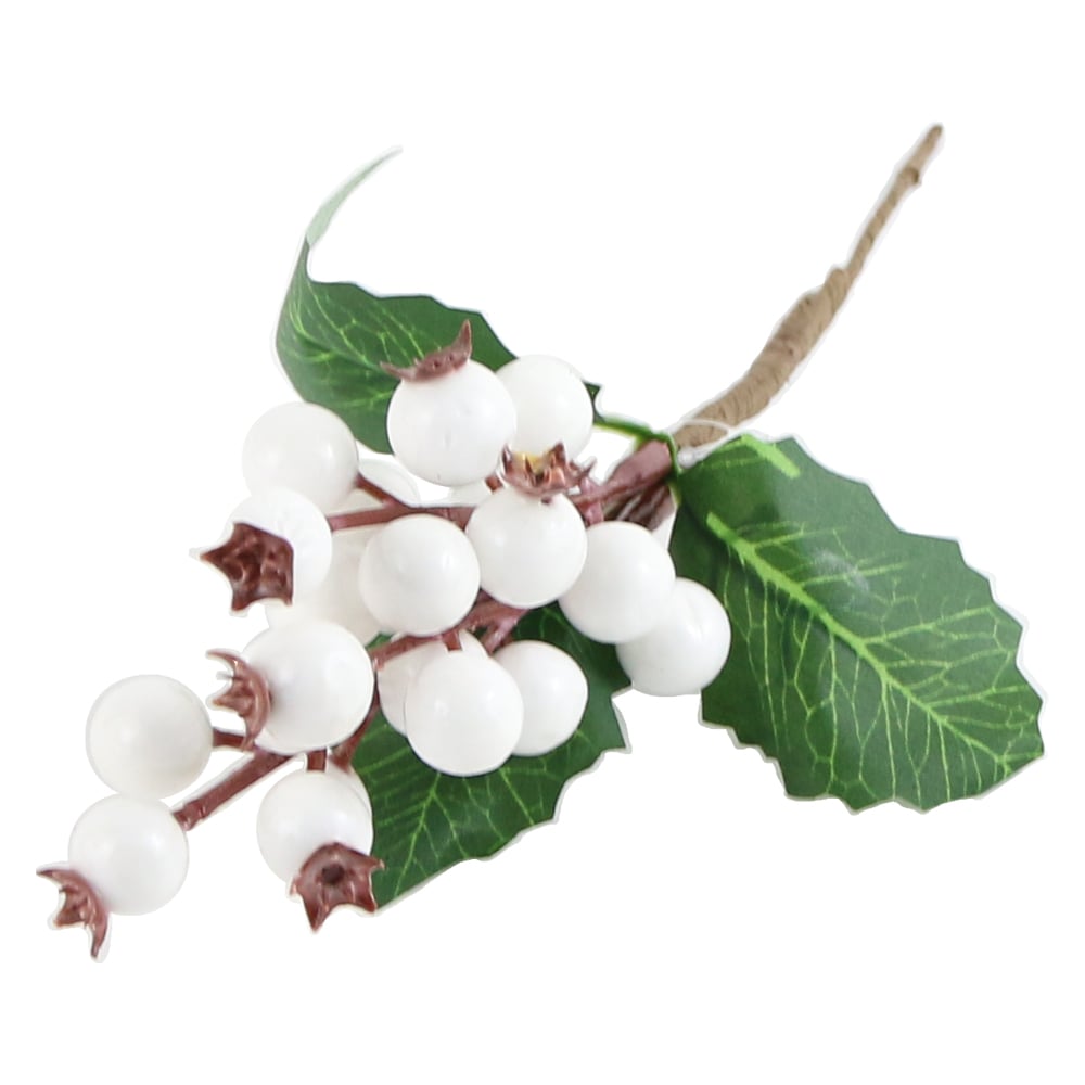 Pick creanga cu bobite albe Pick creanga cu bobite albe
