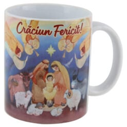 Cana ceramica "Craciun fericit!" 330 ml