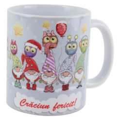 Cana ceramica "Craciun fericit!" 330 ml