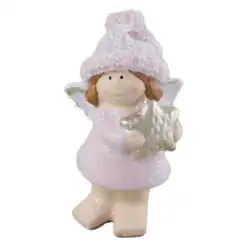 Figurina Copil ingeras din ceramica 13 CM