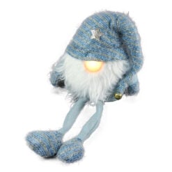 Figurina Spiridus din textil cu led 75 CM
