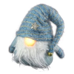 Figurina Spiridus din textil cu led 54 CM
