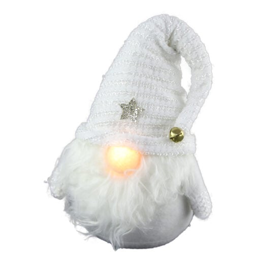 Figurina Spiridus din textil cu led 50 CM