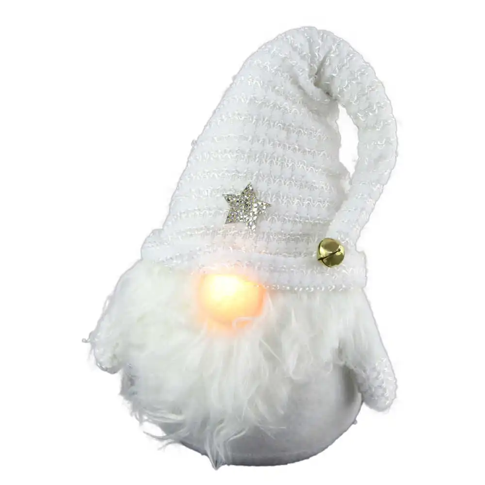 Figurina Spiridus din textil cu led 50 CM