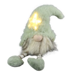 Figurina Spiridus din textil cu led 39 CM