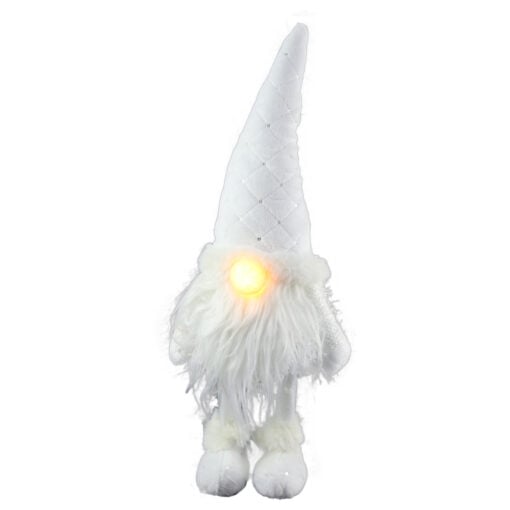 Figurina Spiridus din textil cu led 44 CM
