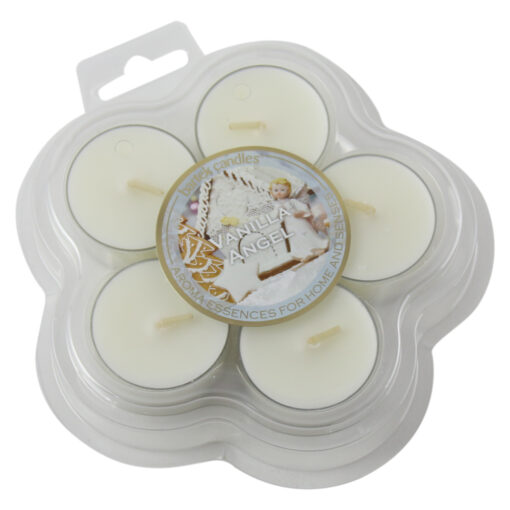 Set 5 lumanari parfumate Craciun Vanilla Angerl 3.5 CM