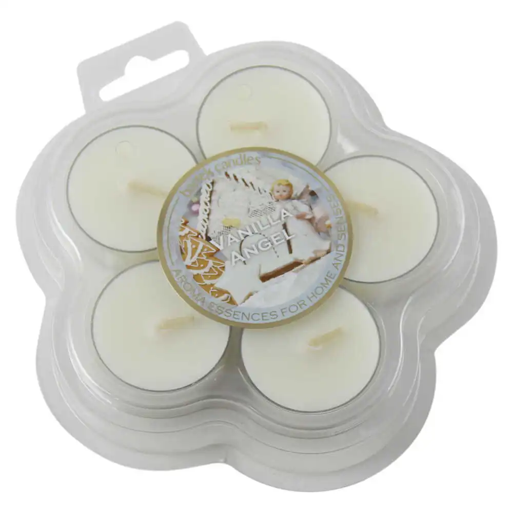 Set 5 lumanari parfumate Craciun Vanilla Angerl 3.5 CM