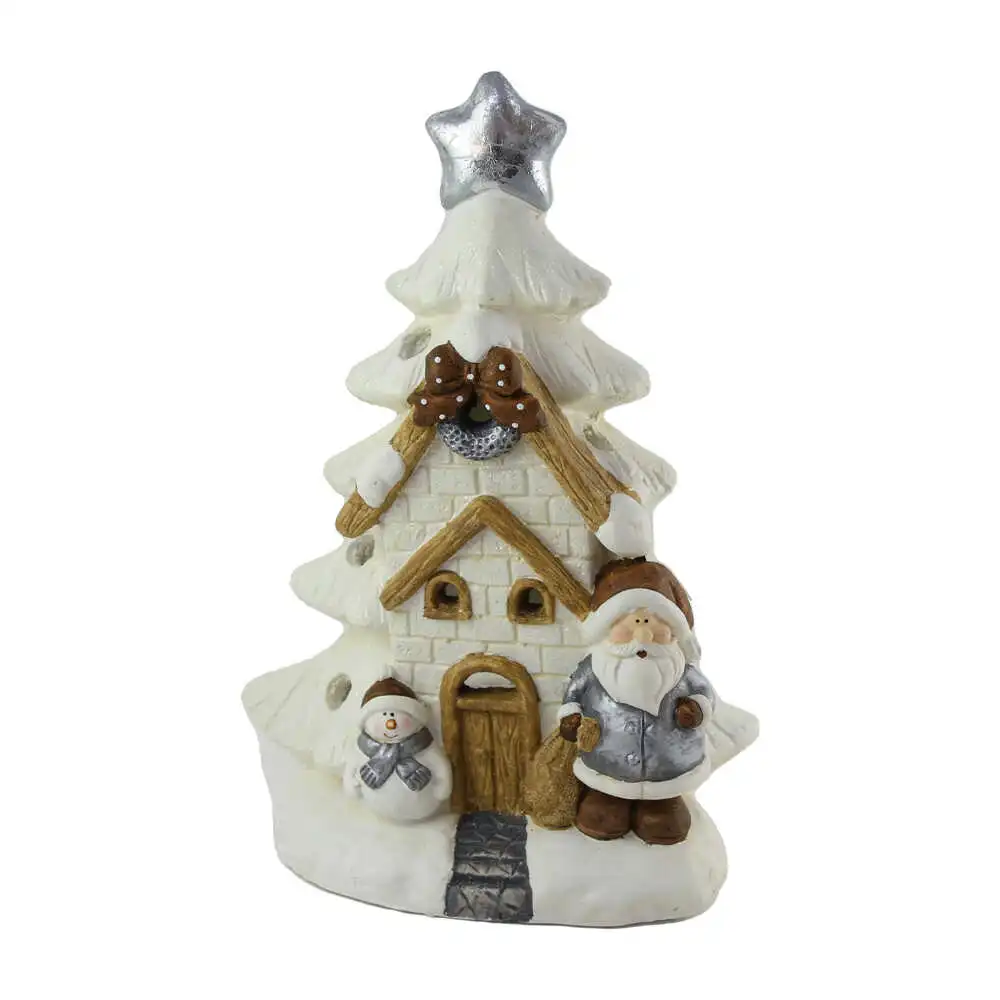 Candela din ceramica Casuta Mosului 30x43 CM Candela din ceramica Casuta Mosului 30x43 CM