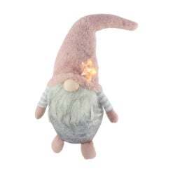 Figurina Spiridus din textil cu led 50 CM