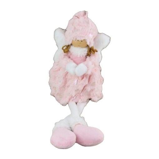 Figurina Inger din textil cu caciula 42 CM