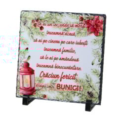 Placa ardezie Craciun Fericit