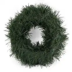 Coronita brad artificial verde 15 CM - Se vinde 5 buc./pach.