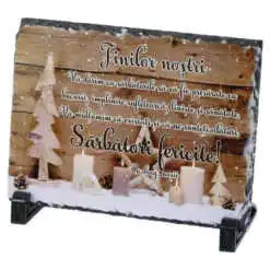 Placa ardezie "Finilor nostri