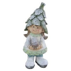 Figurina Fetita Brad din rasina 20 CM