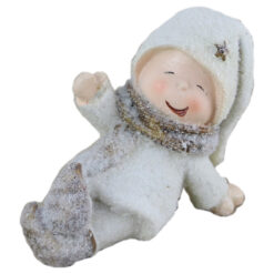 Figurina Craciun Copil din rasina 11 CM