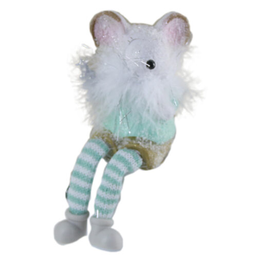Figurina Soricel din ceramica cu picioare mobile 18 CM