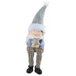 Figurina Copil din ceramica cu picioare mobile 24 CM