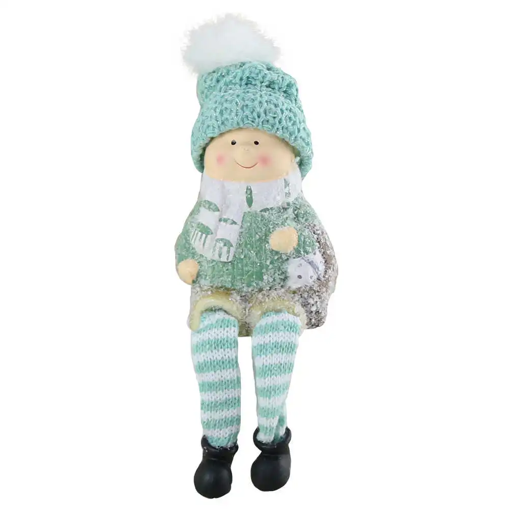 Figurina Copil din ceramica cu picioare mobile 23 CM Figurina Copil din ceramica cu picioare mobile 23 CM