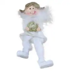 Figurina Craciun Ingeras cu stea 14 CM