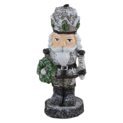 Figurina Craciun Nutcracker cu coronita 14 CM