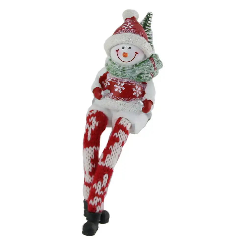 Figurina Craciun Om de zapada din rasina 21 CM Figurina Craciun Om de zapada din rasina 21 CM