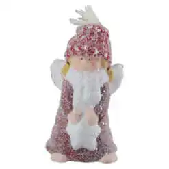 Figurina Craciun Ingeras din ceramica 18 CM
