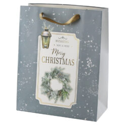 Punga cadou Craciun 26x32 CM "Wishing You a very Merry Christmas"