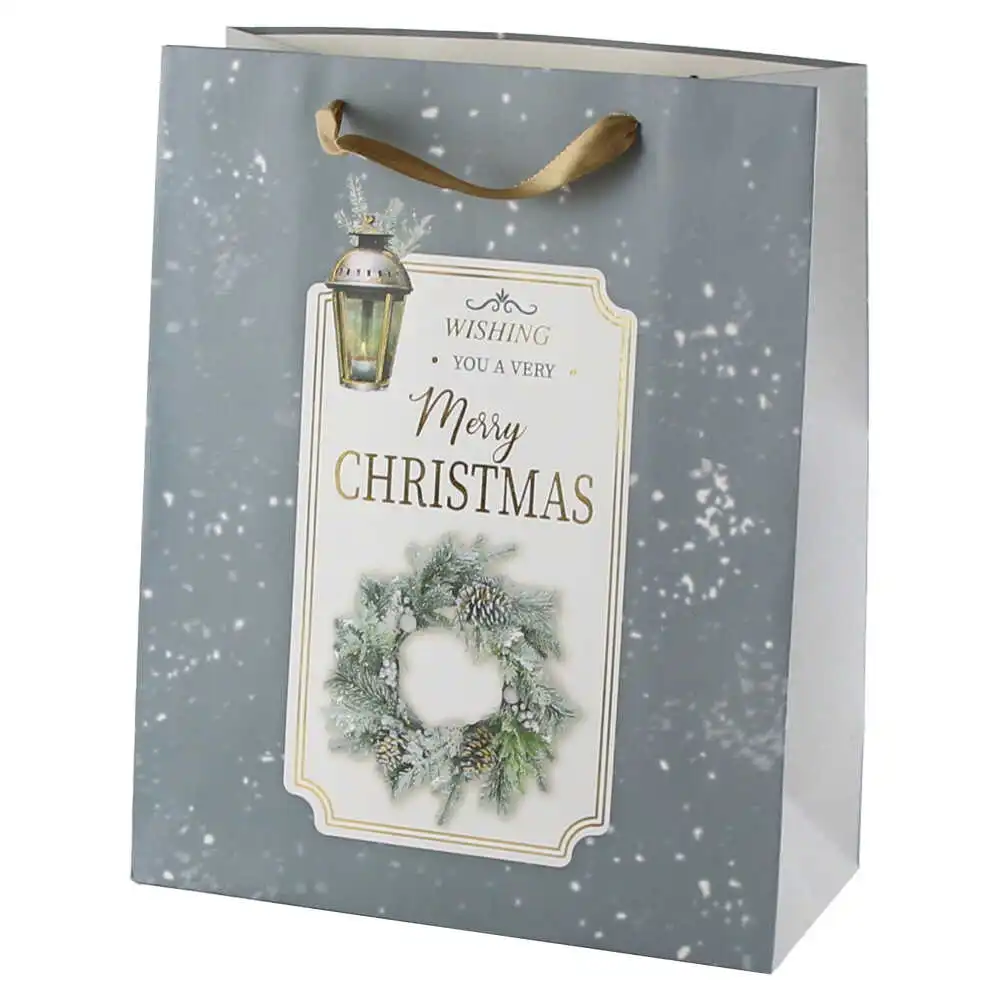 Punga cadou Craciun 26x32 CM "Wishing You a very Merry Christmas"