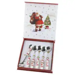 Set 6 lingurite "Sweet Christmas"