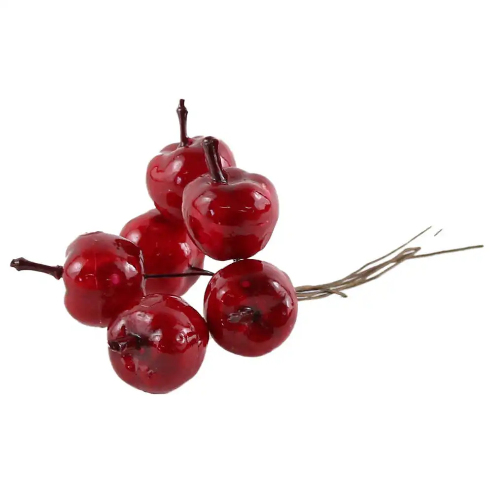 Pick decor mere rosii 13 CM Pick decor mere rosii 13 CM