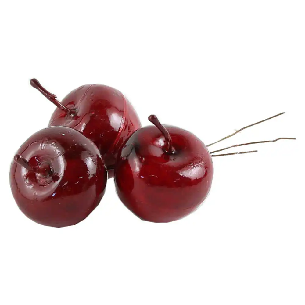 Pick decor Mere rosii 13 CM Pick decor Mere rosii 13 CM