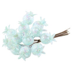 Pick decorativ cu bobite albastre